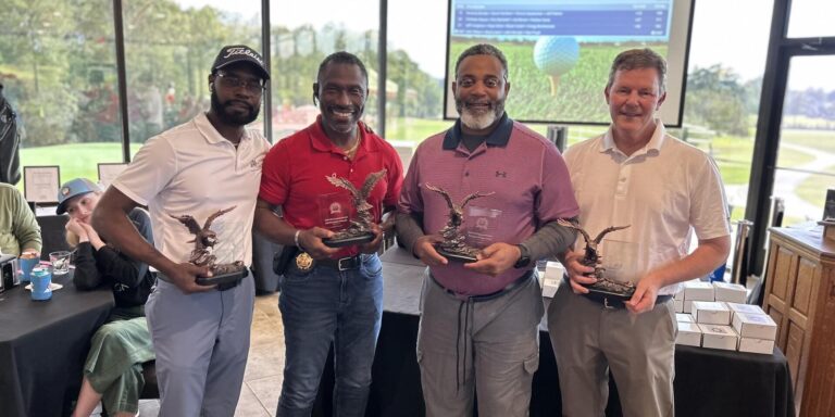 Hargett shoots 64, Greensboro National event donates $60,000 to First Responders