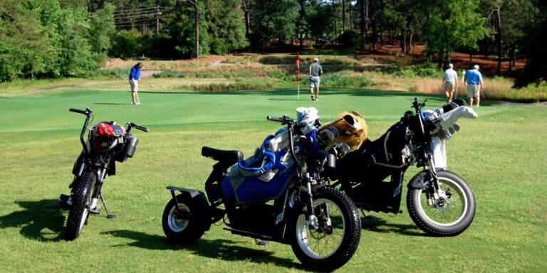 Golf scooters are a hit with golfers