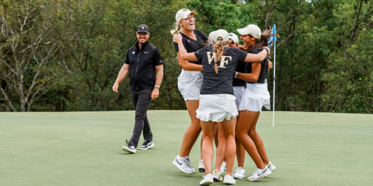 Kuehn, Wake Forest lead stroke play at ACC