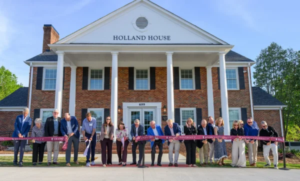 Holland House dedication on April 10, 2026.