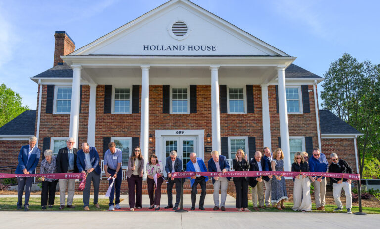Elon reopens landmark building as new home for golf programs